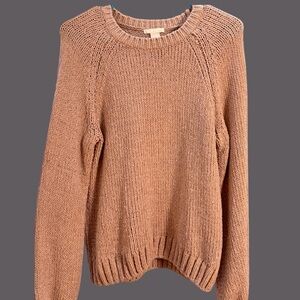 H&M Light Pink Shimmer Sweater 🩷